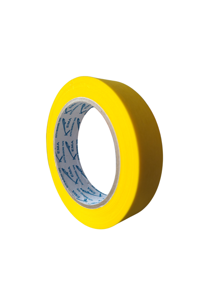 auto masking tape yellow